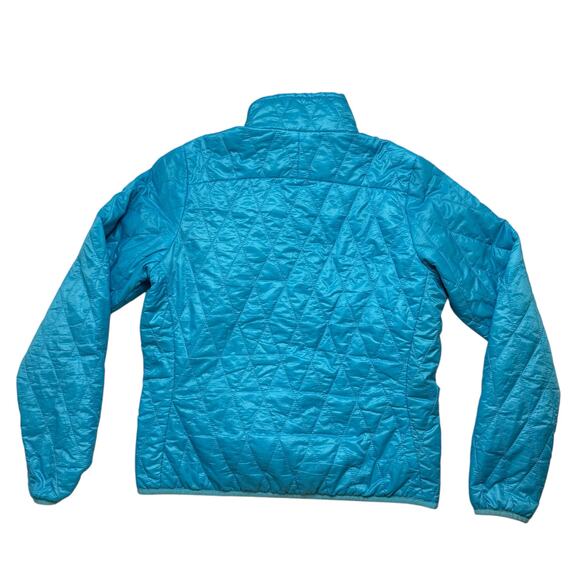 PATAGONIA Womens Nano Puff Pullover Quilted Jacket Water Blue Size Small #84025 - Picture 5 of 11